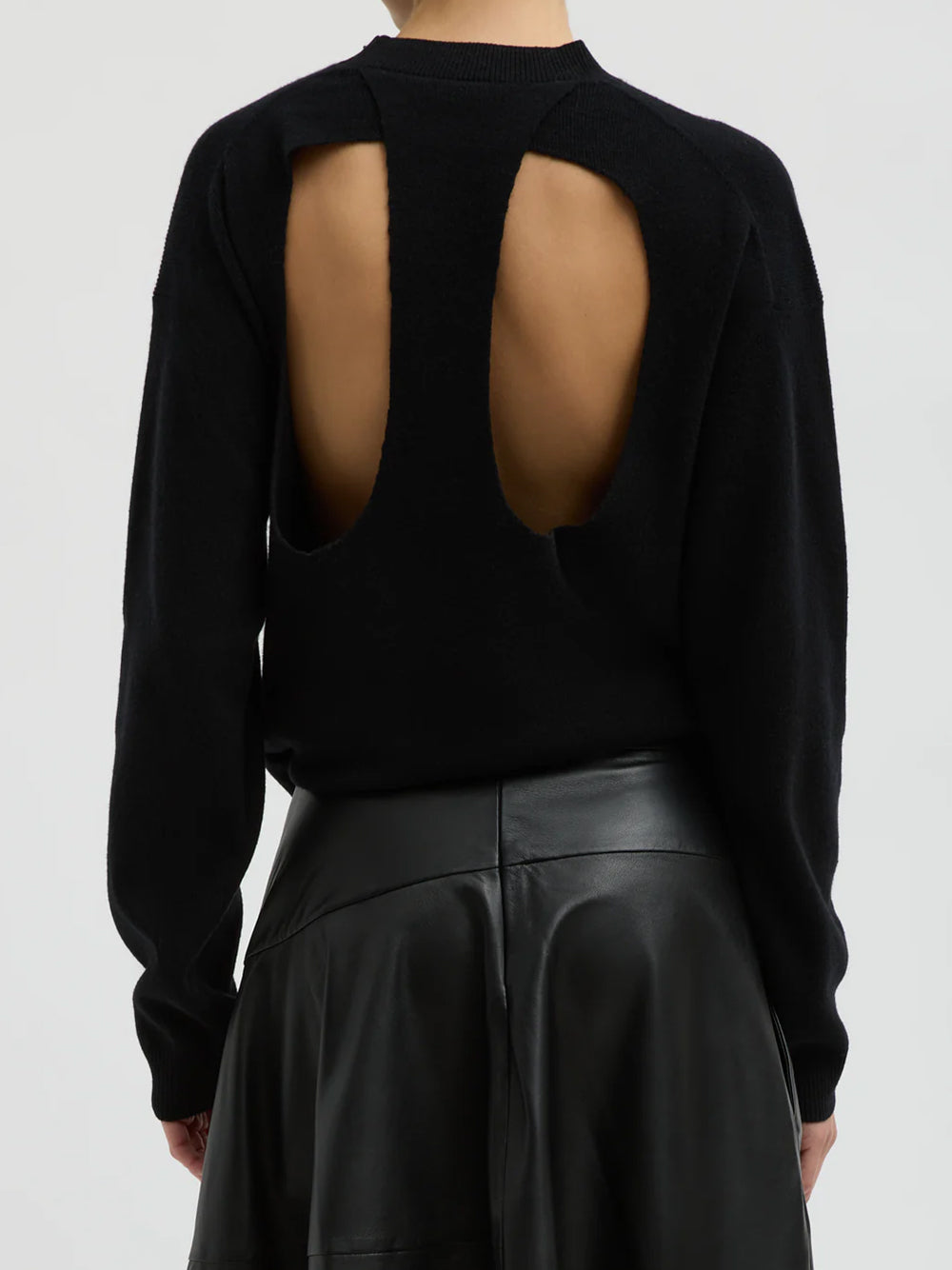 Maglione "Anna Merino Wool Cut Out Racerback"