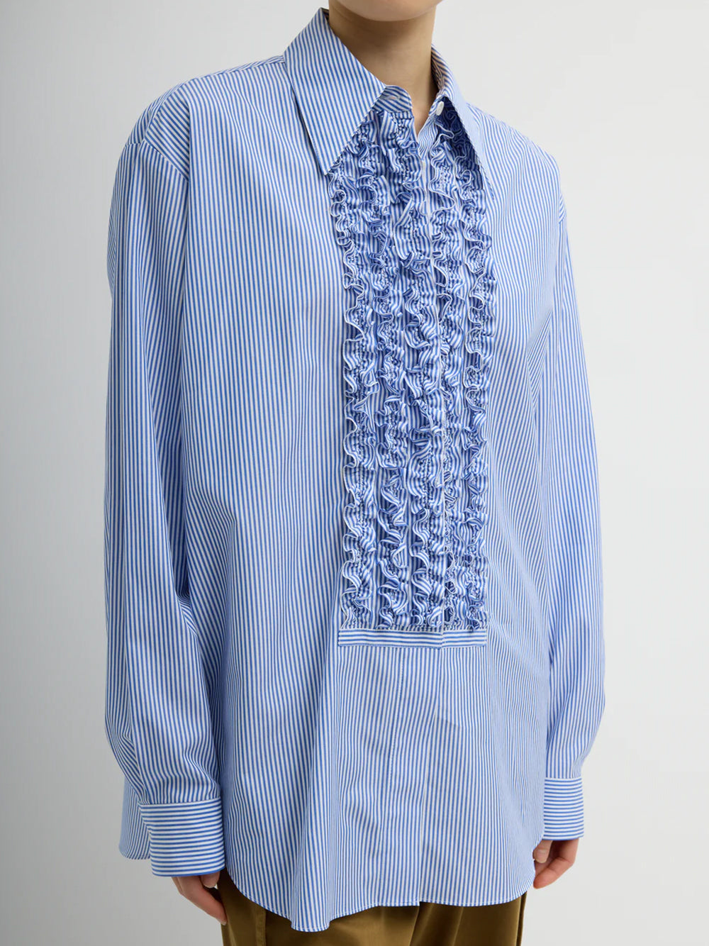 Camicia "Striped Shirting Easy Tuxedo"