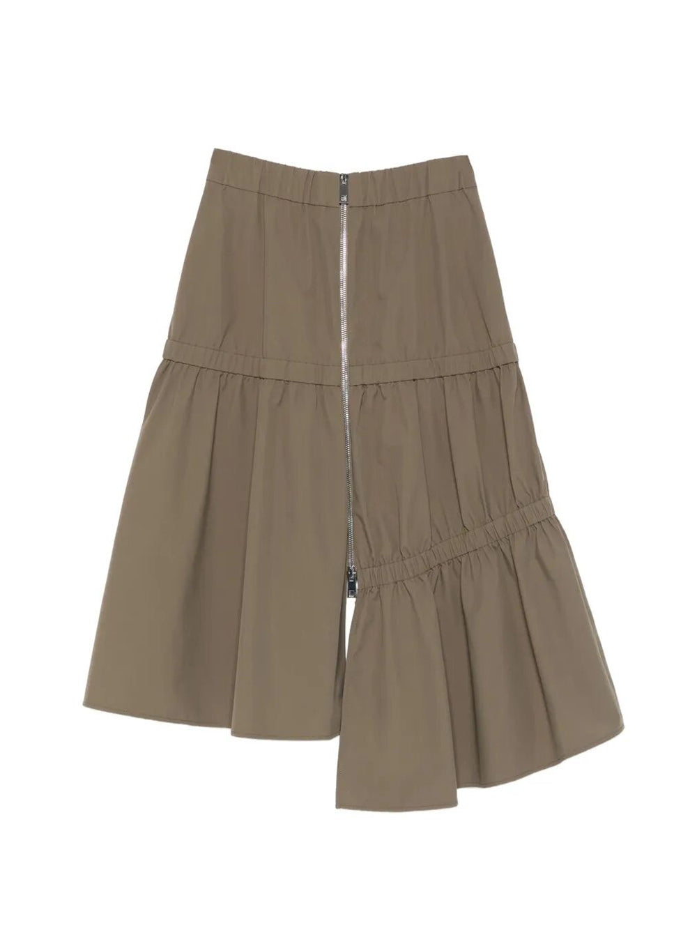 "Tech Suiting Asymmetrical" Skirt