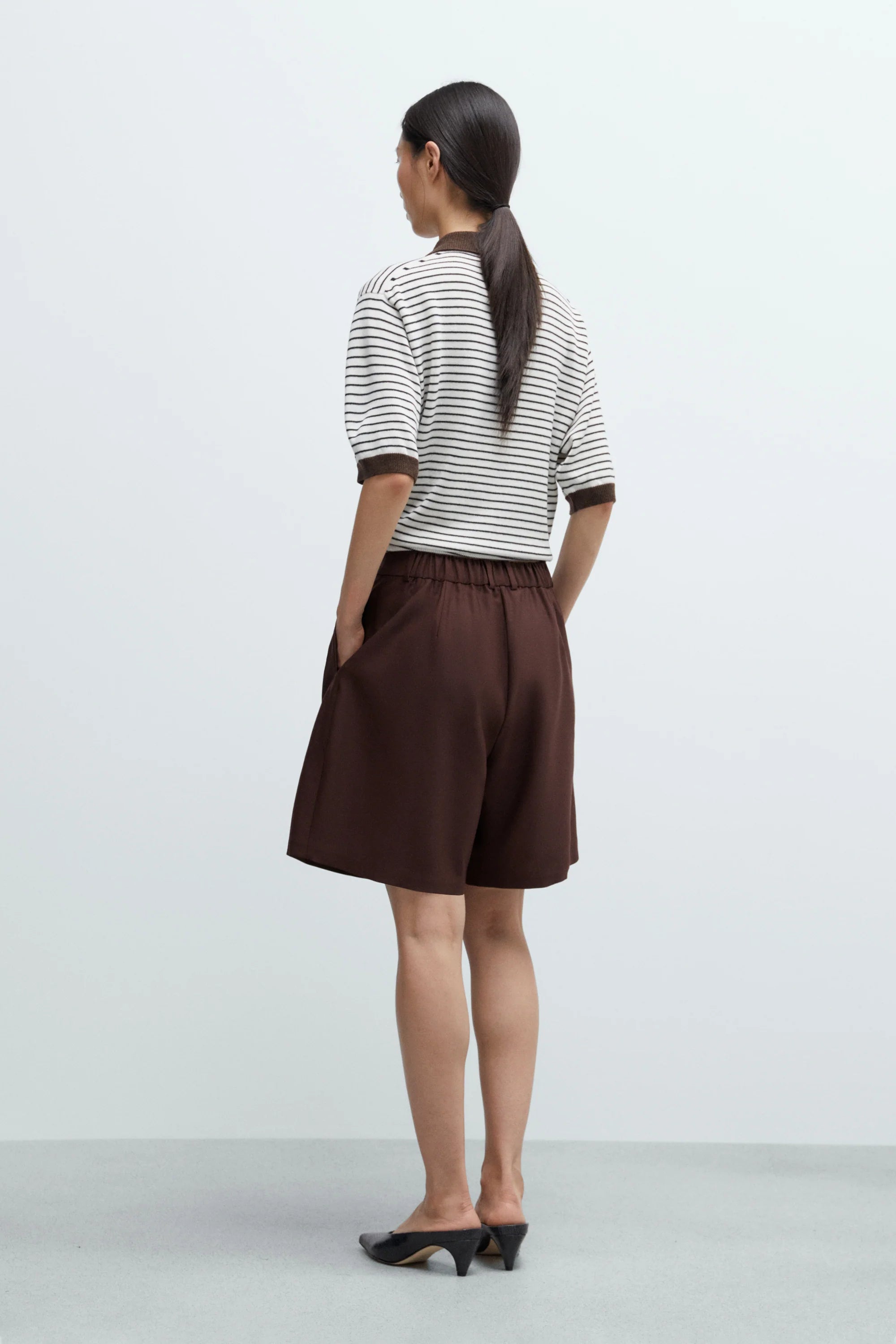 Maglia Polo "Merino Wool Striped"