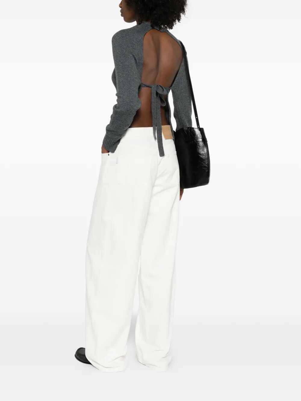 Cardigan "Open Back"