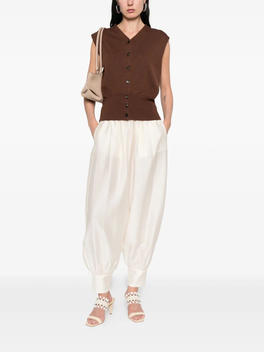 Gilet "Flecked Cotton"
