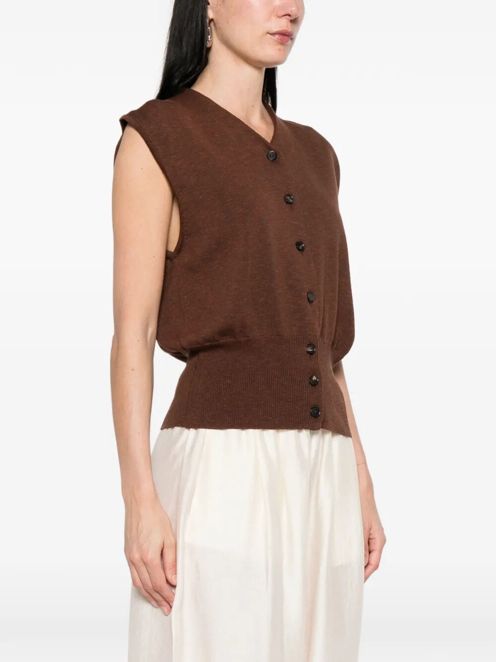 Gilet "Flecked Cotton"