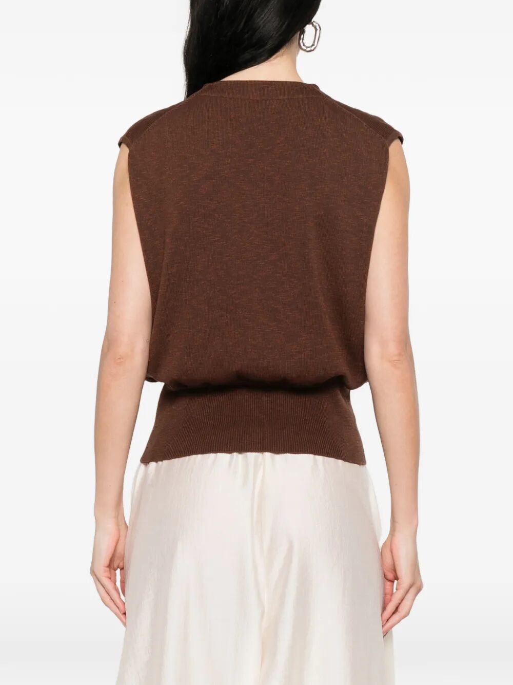 Gilet "Flecked Cotton"