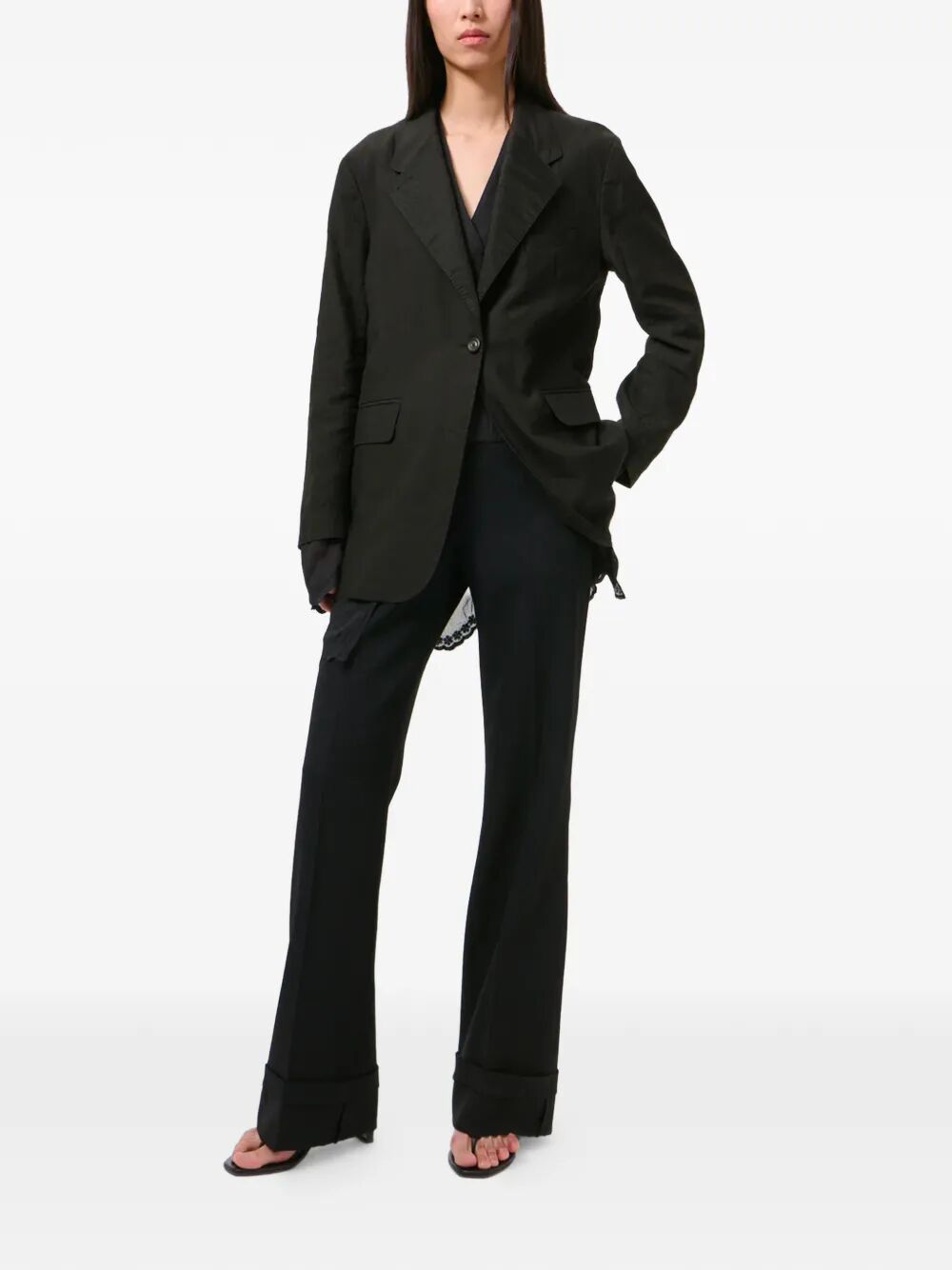 "Reversible Drip" Blazer