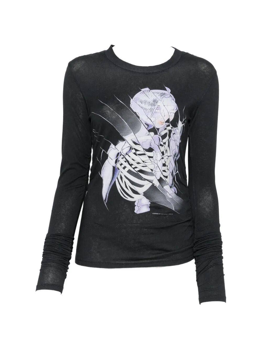 Maglia A Maniche Lunghe "Strain Slim"