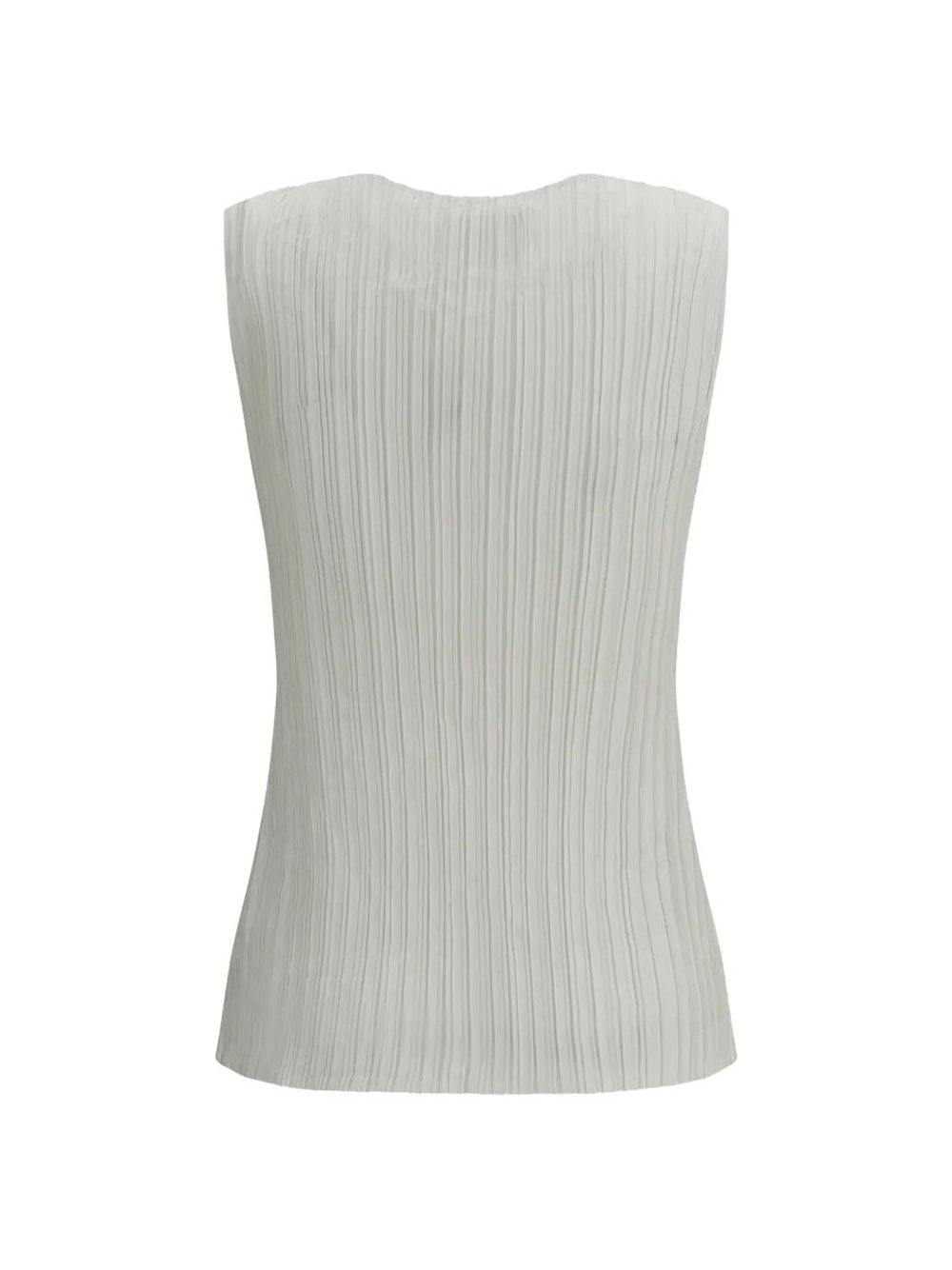 "Denim Pleated" Vest