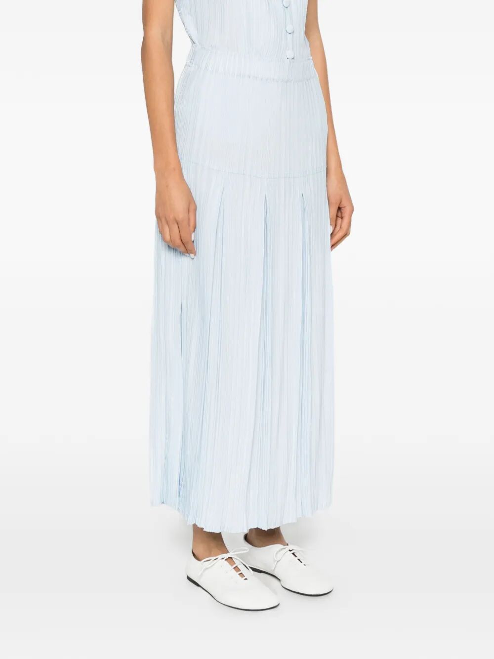 Gonna "Denim Pleated"