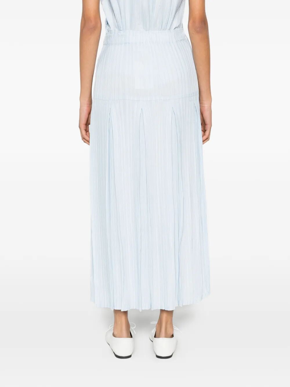 Gonna "Denim Pleated"