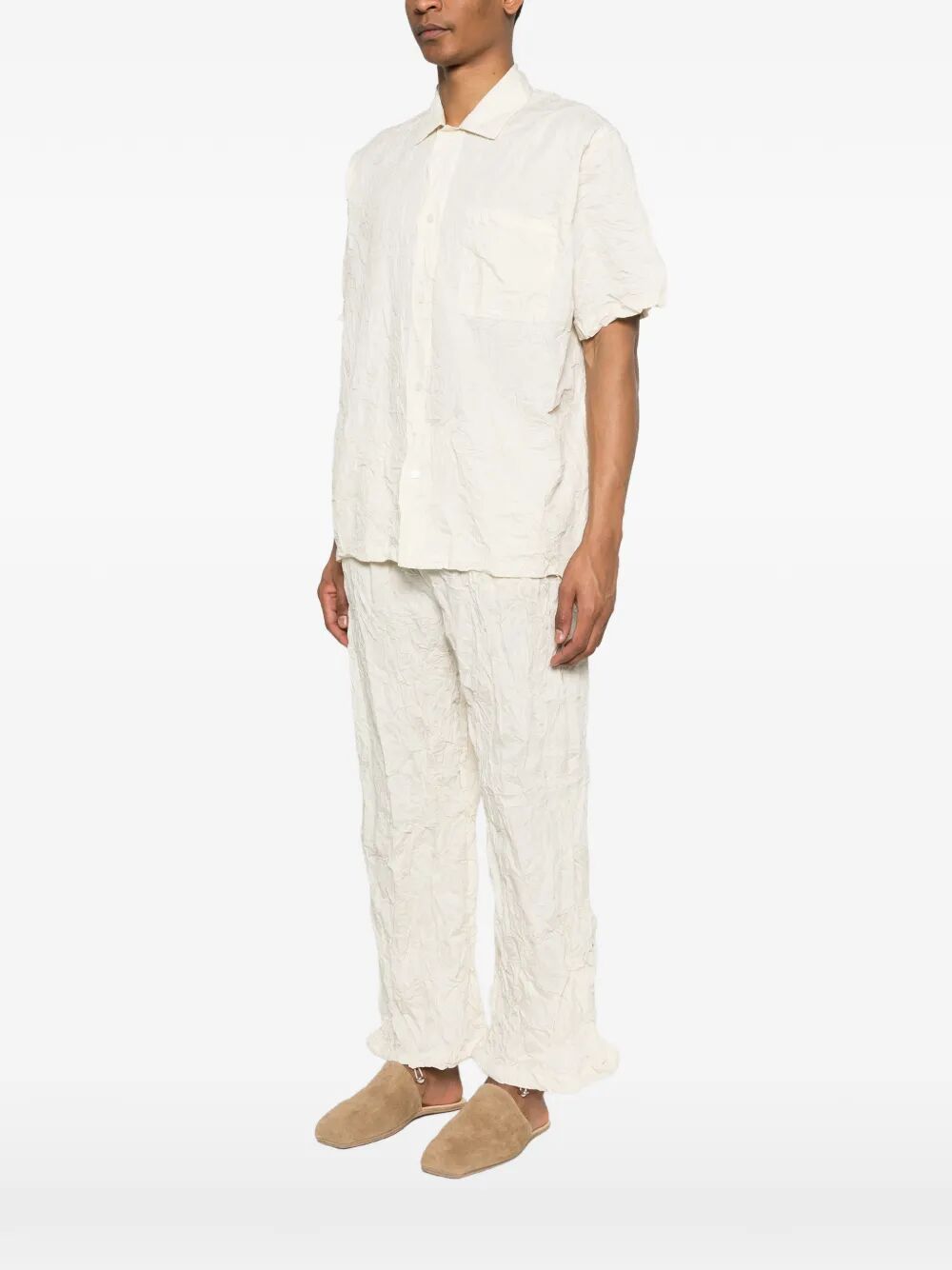 Camicia "Cotton Hand Pleated"