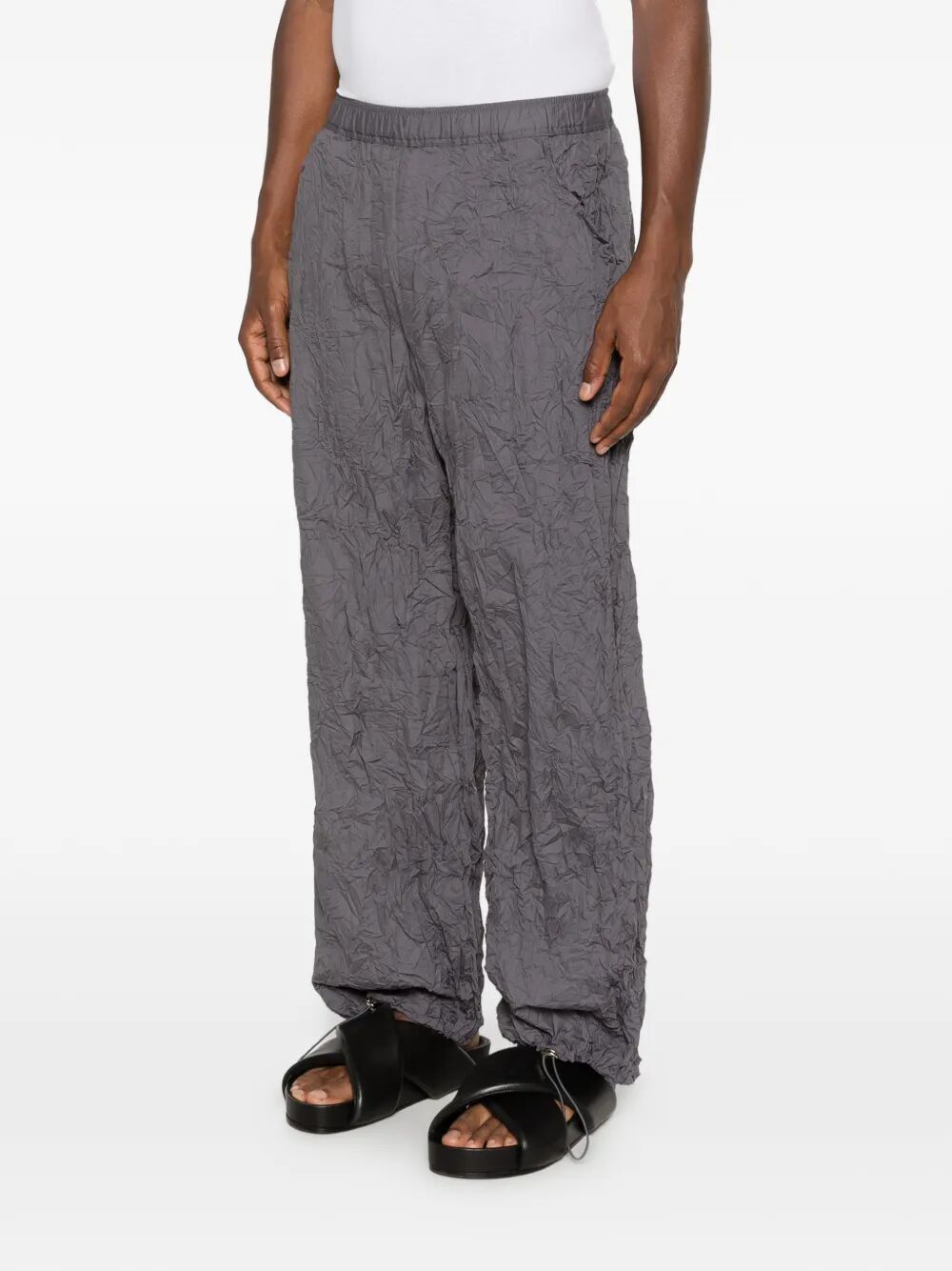 Pantaloni "Cotton Hand Pleated"