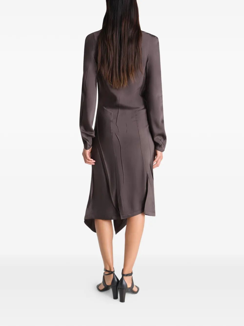 "Creased Bias" Dress