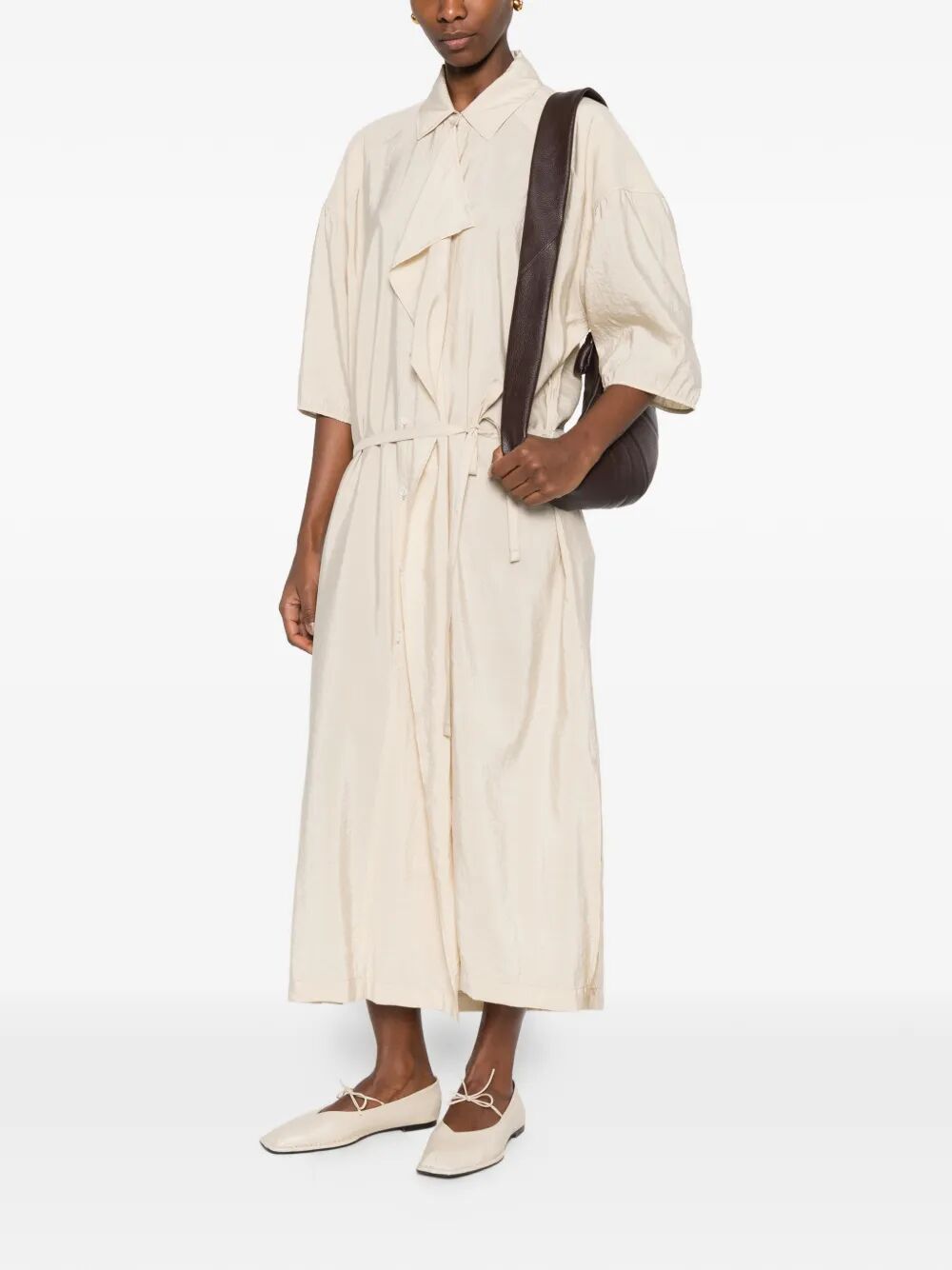 "Asymmetrical Shirt" Dress