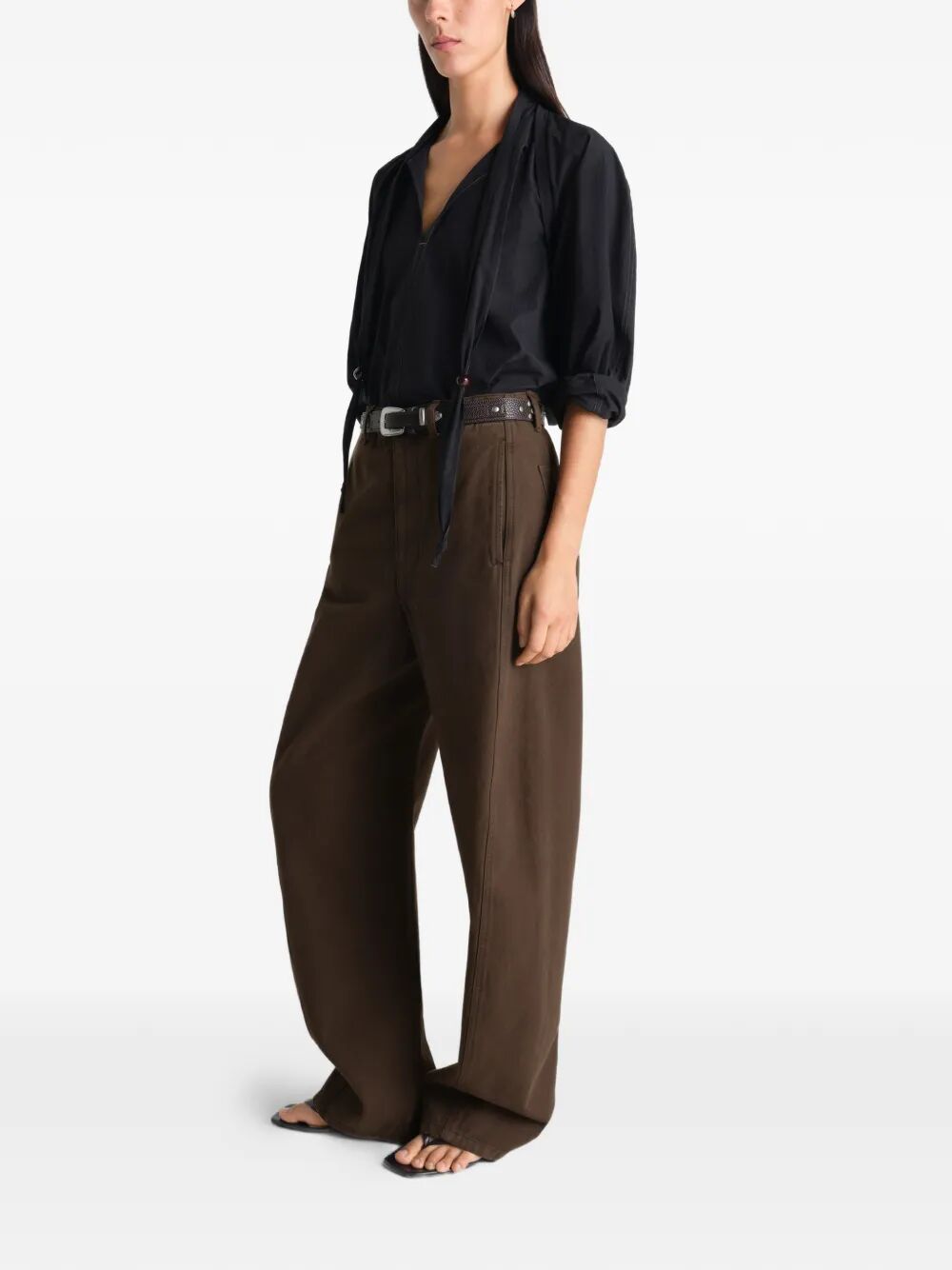 "Twisted Belted" Pants