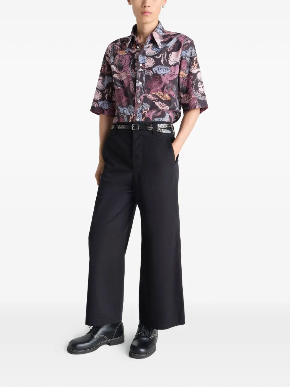 Camicia A Maniche Corte