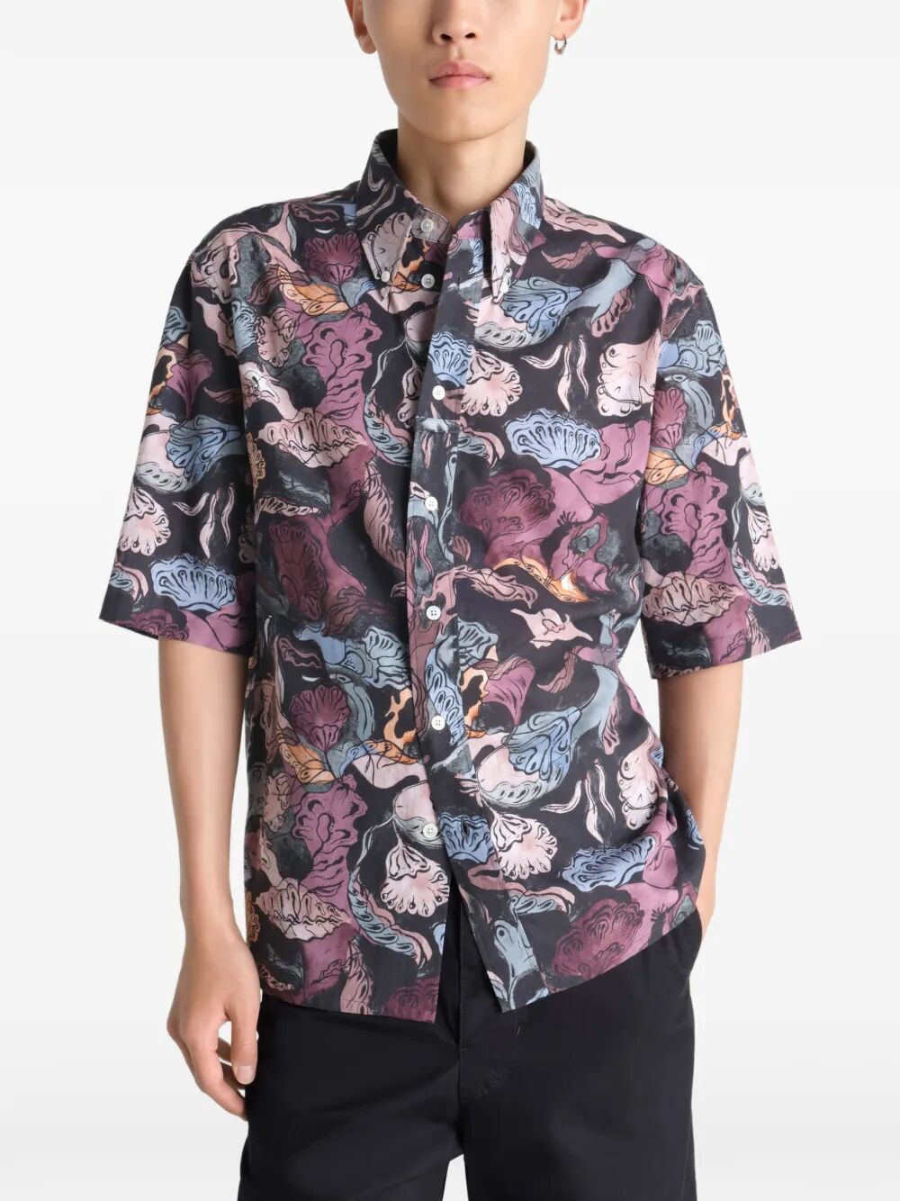 Camicia A Maniche Corte