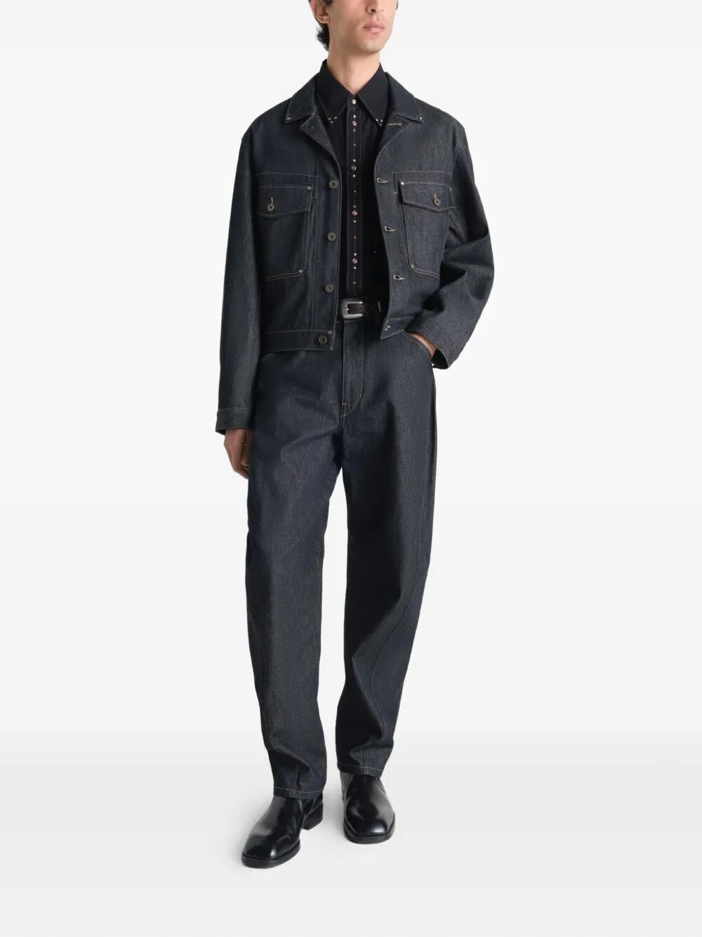 Giacca In Denim "Trucker"