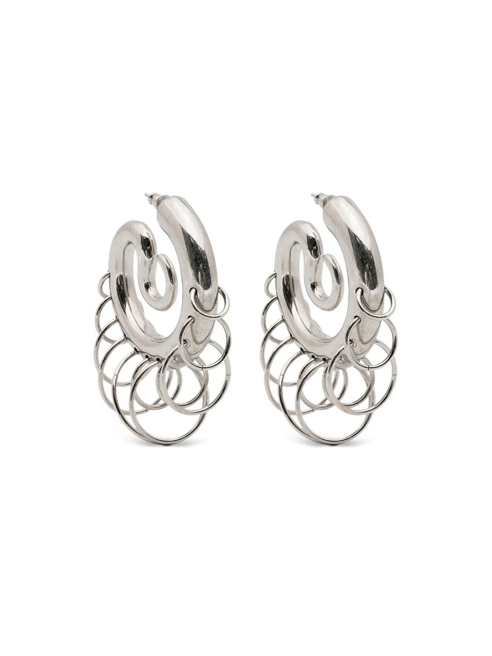 Orecchini "Pierced Serpent Hoops Medium"