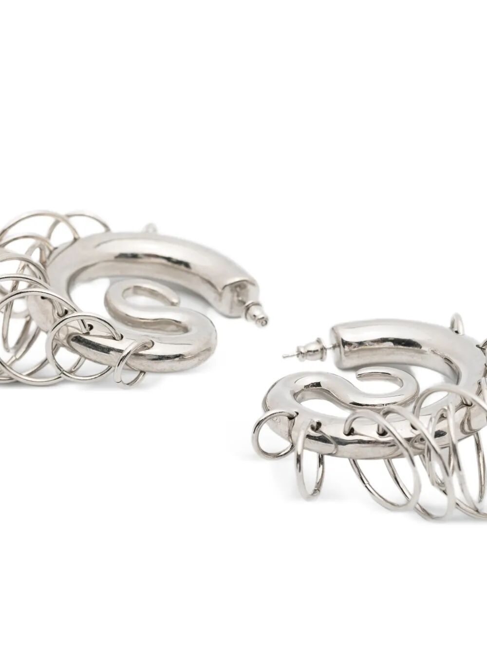 Orecchini "Pierced Serpent Hoops Medium"