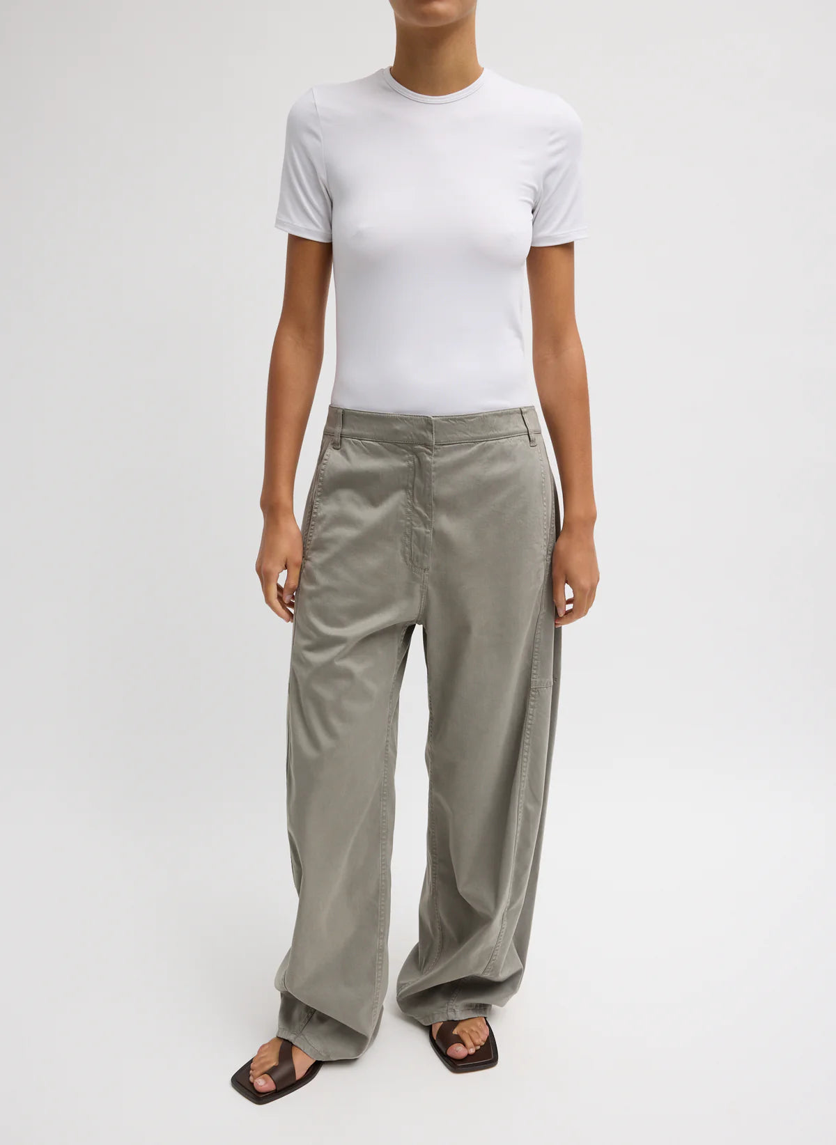 "Reactive Garment Dyed Stretch Twill Sid" Pants
