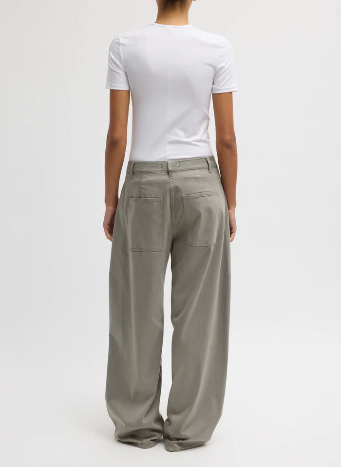 "Reactive Garment Dyed Stretch Twill Sid" Pants