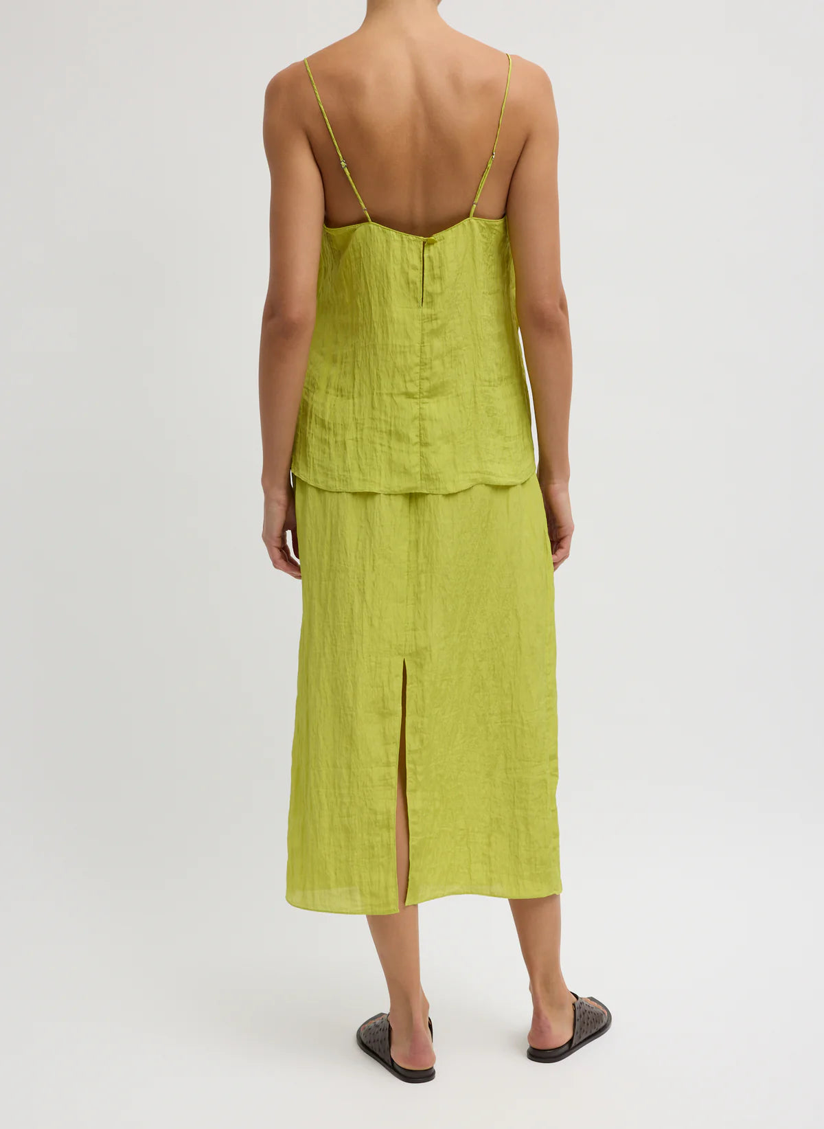 "The Crinkle Slip" Skirt