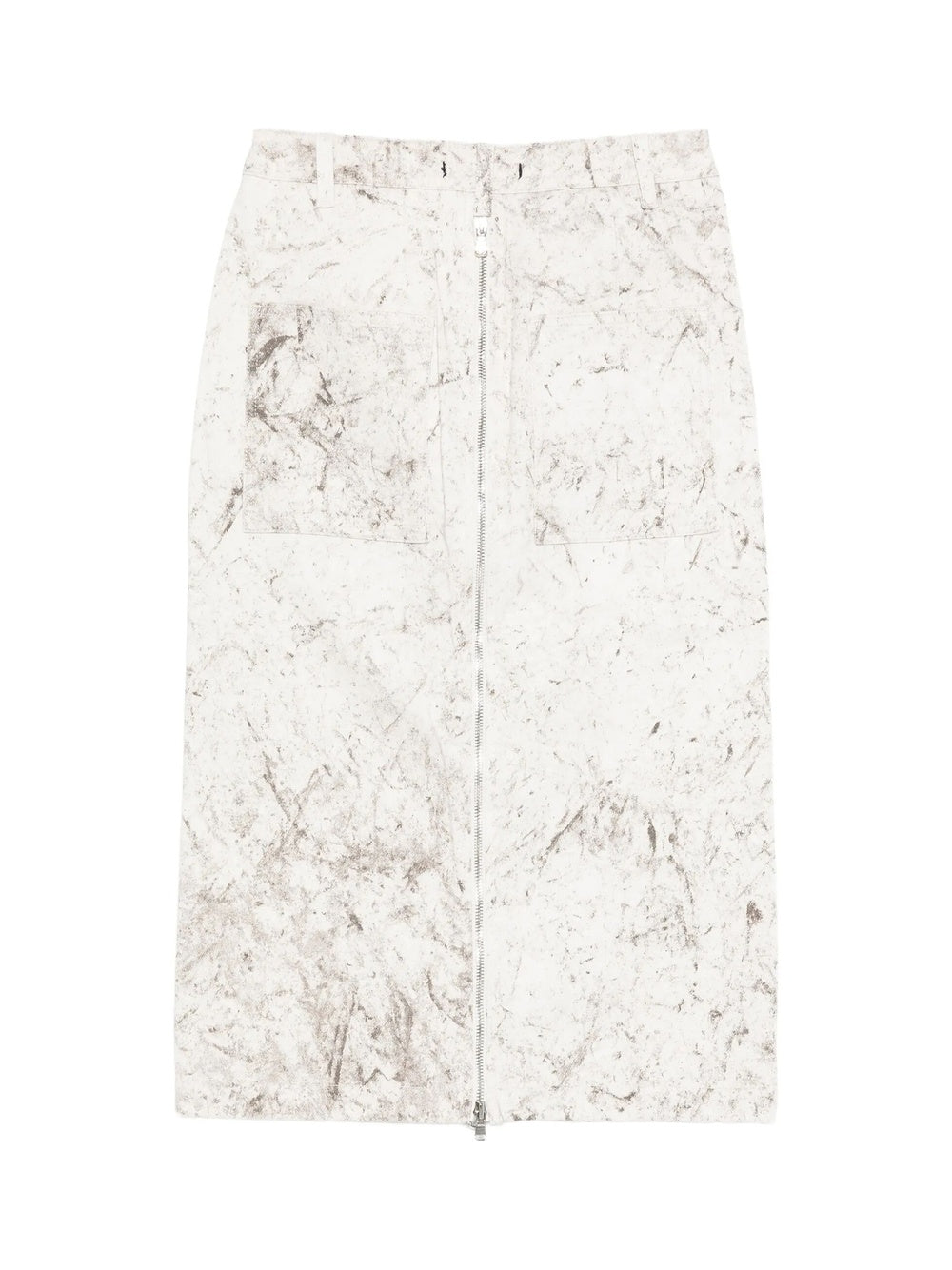 Gonna "Calcimin Denim Midi Trouser Zip"