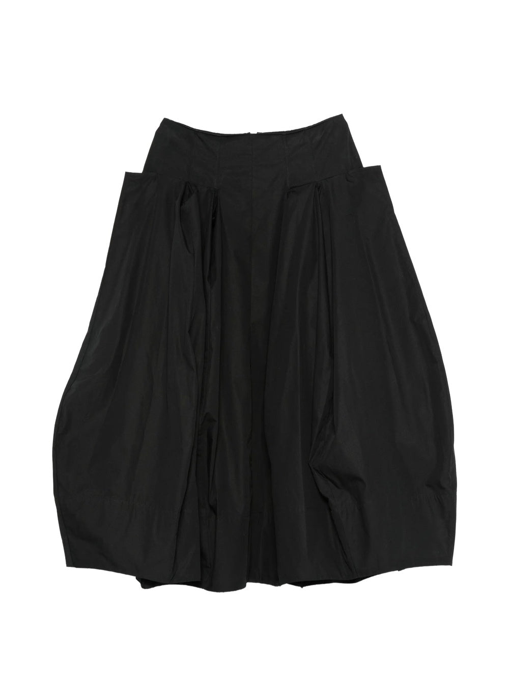 Gonna "Compact Eco Poplin Pinched Pleat Full"