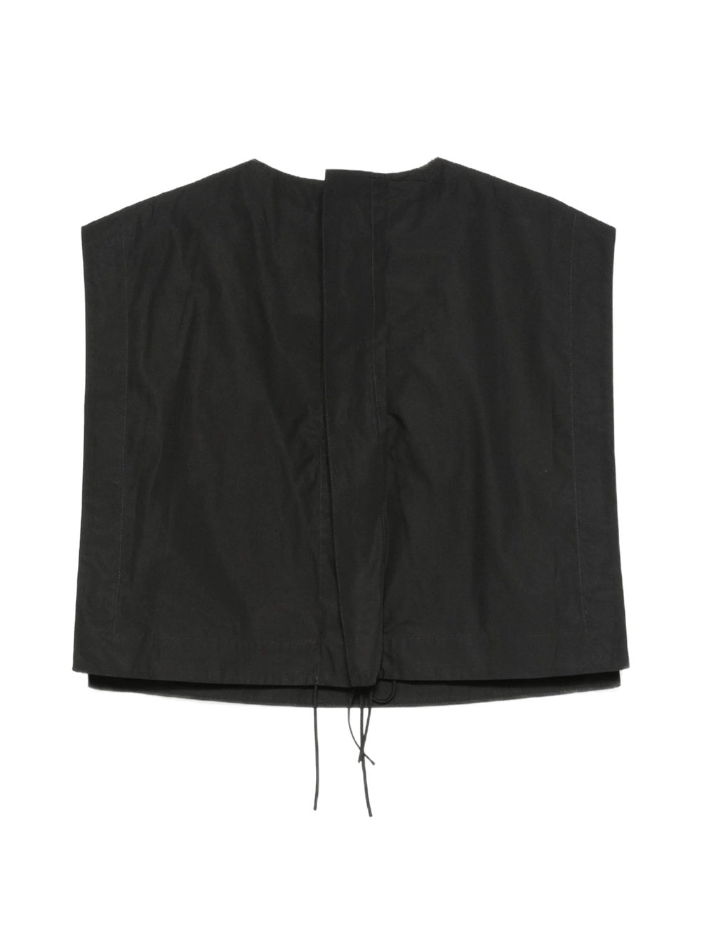 Top "Compact Eco Poplin Cropped Square"