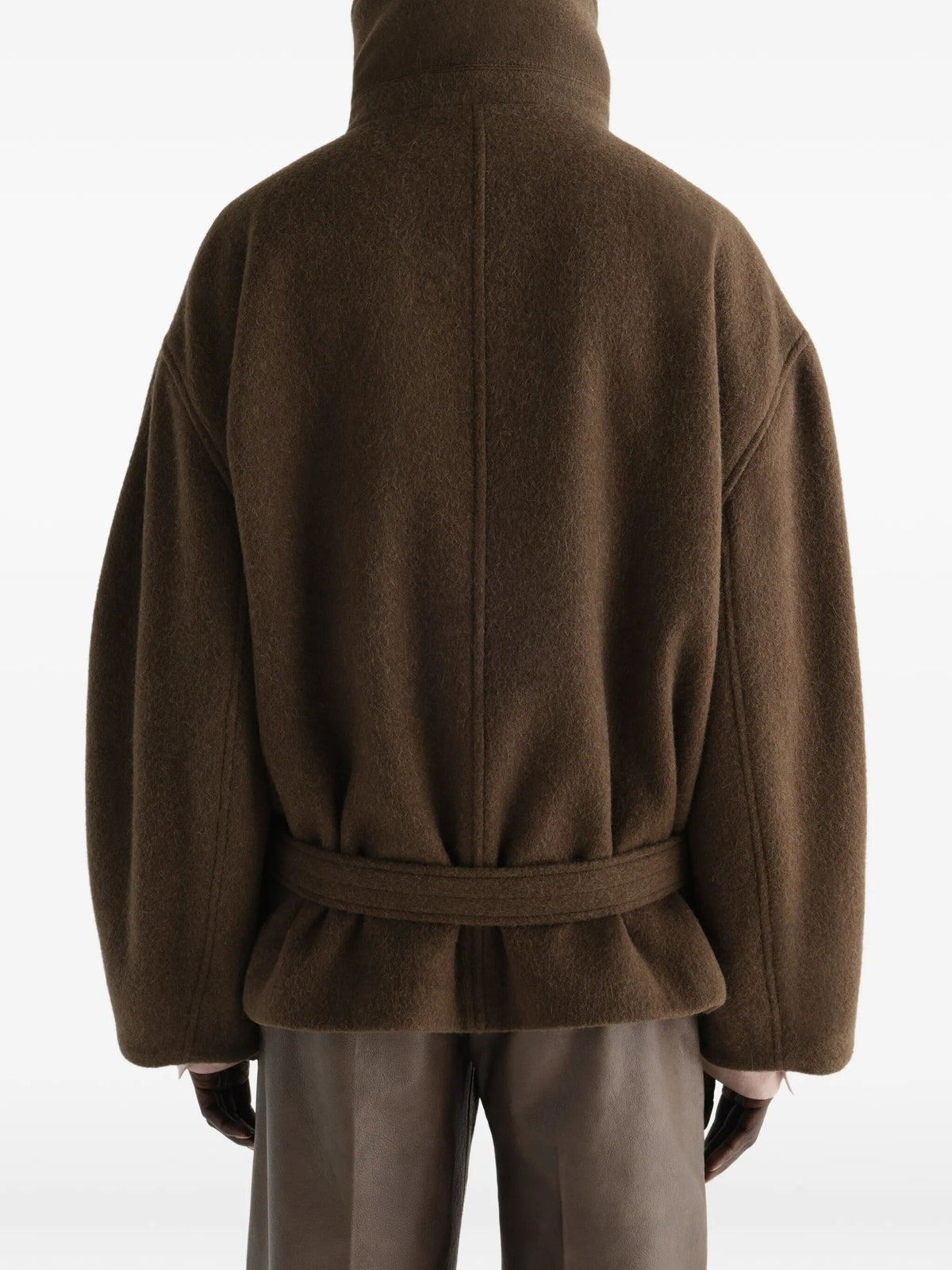 "Short Wrap" coat