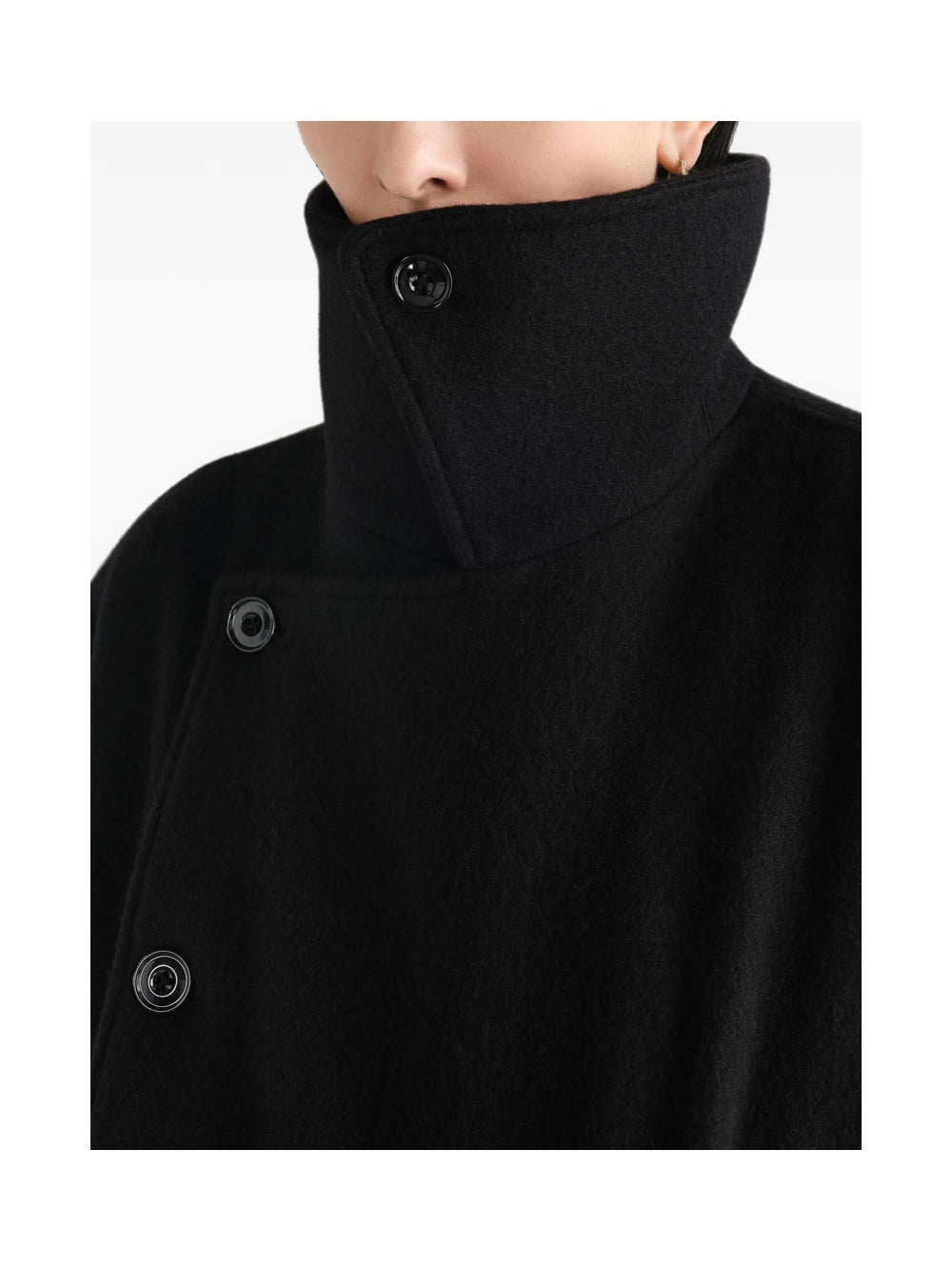 "Short Wrap" coat