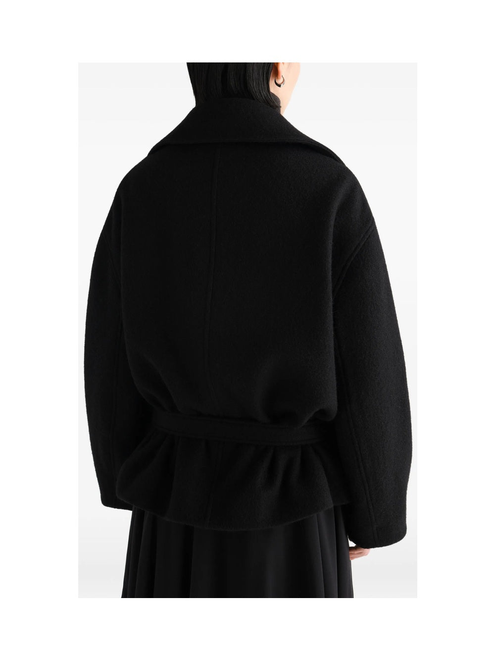 "Short Wrap" coat