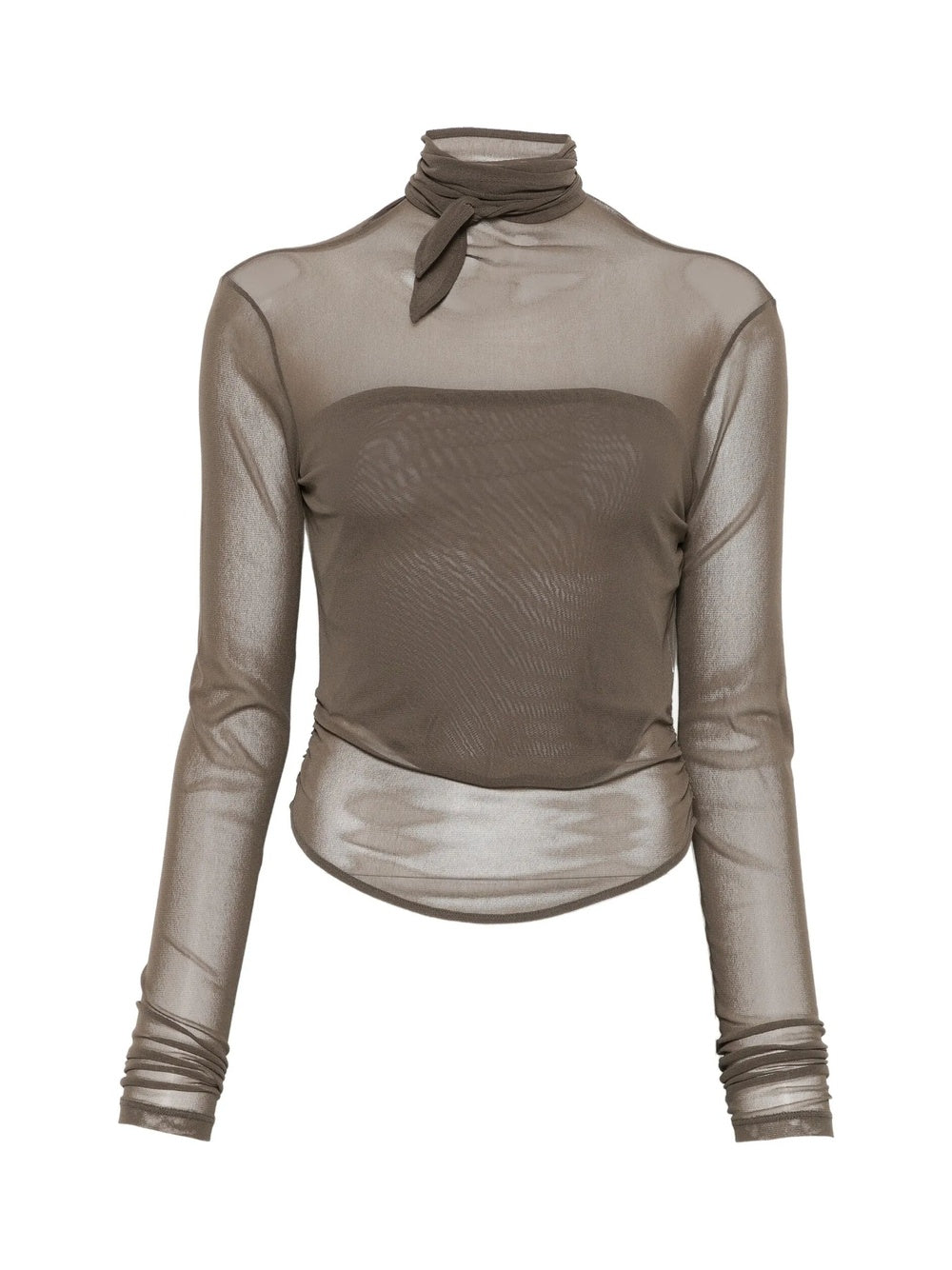 Maglia A Maniche Lunghe "Ballerina Foulard"