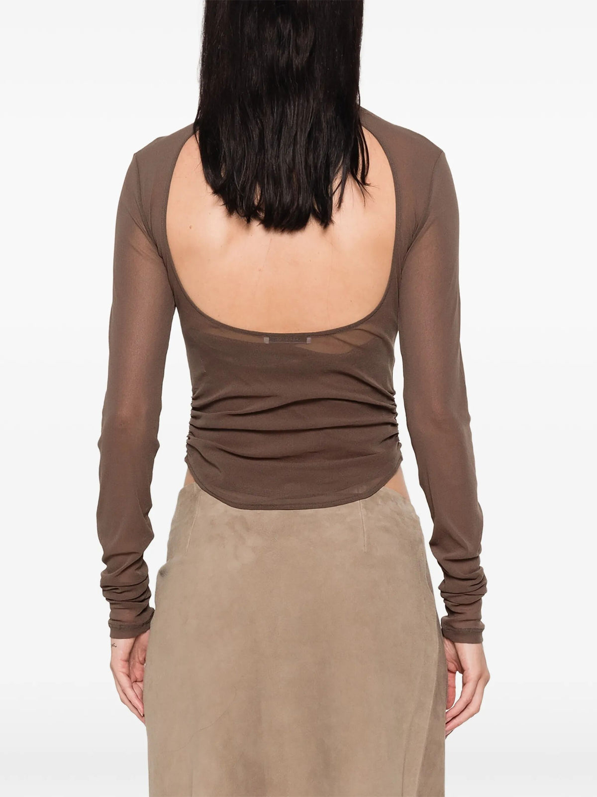 Maglia A Maniche Lunghe "Ballerina Foulard"