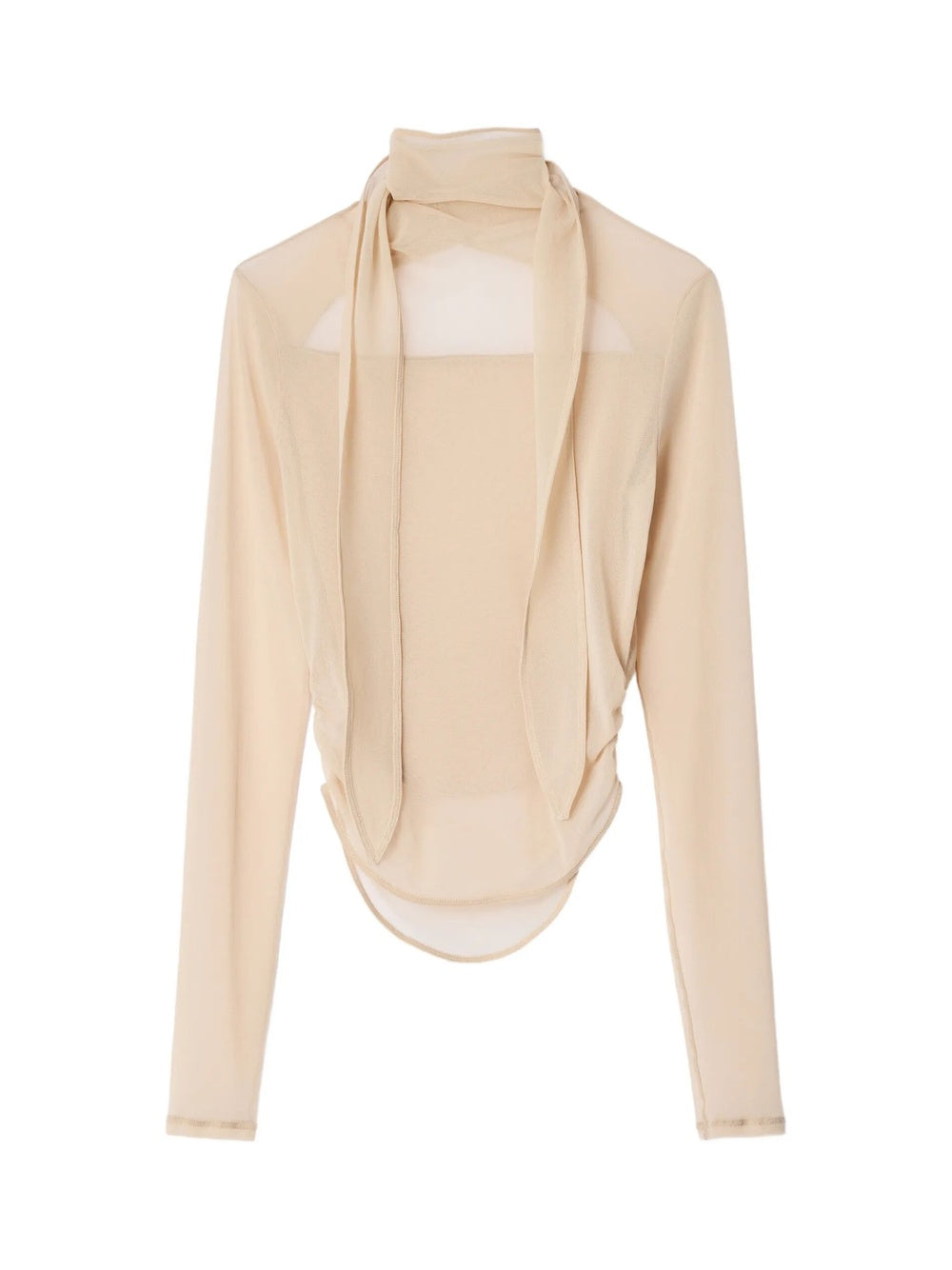 Maglia A Maniche Lunghe "Ballerina Foulard"