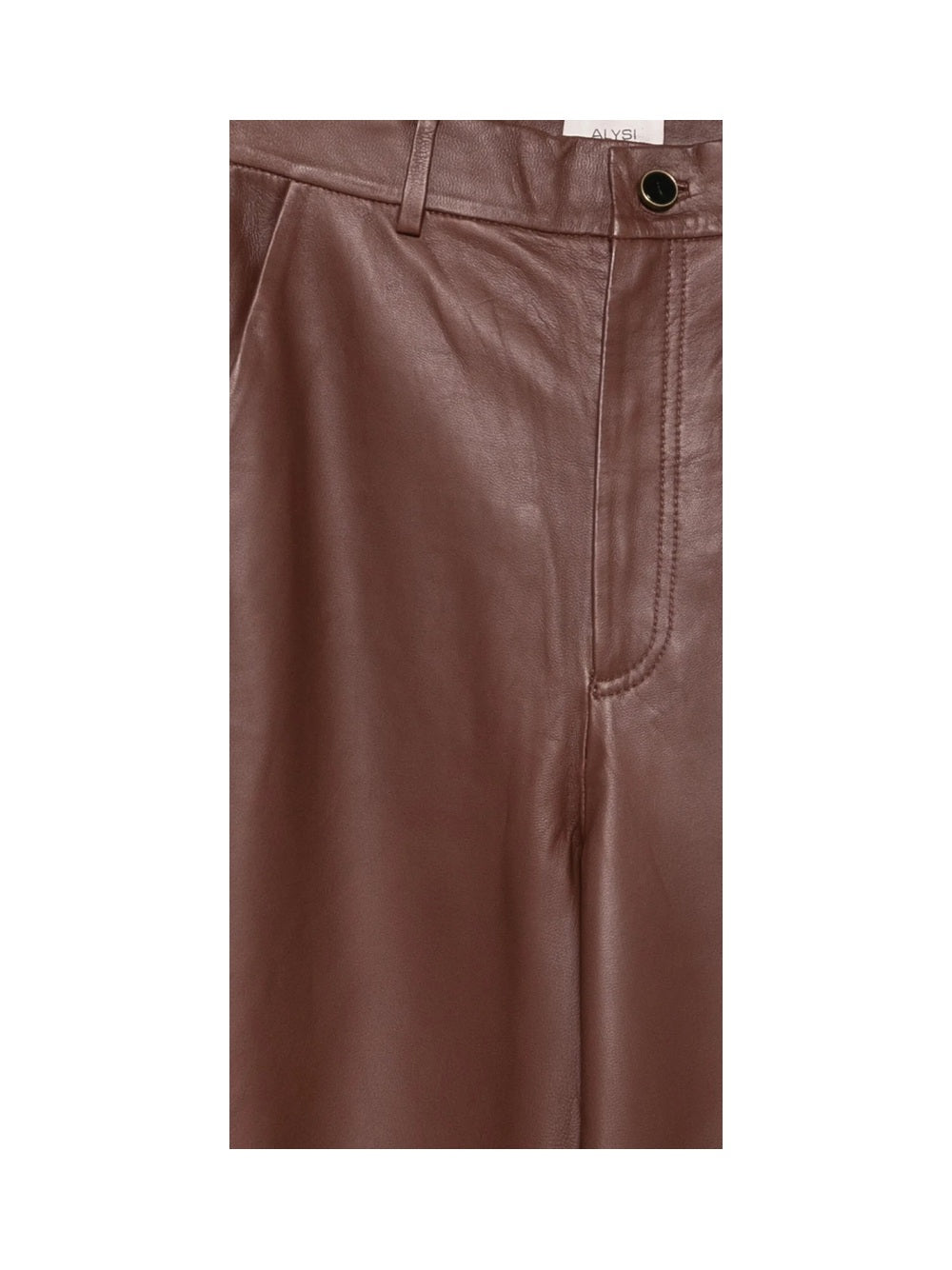 Pantaloni "Soft Leather Barrel"