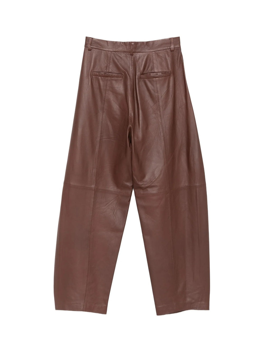 Pantaloni "Soft Leather Barrel"