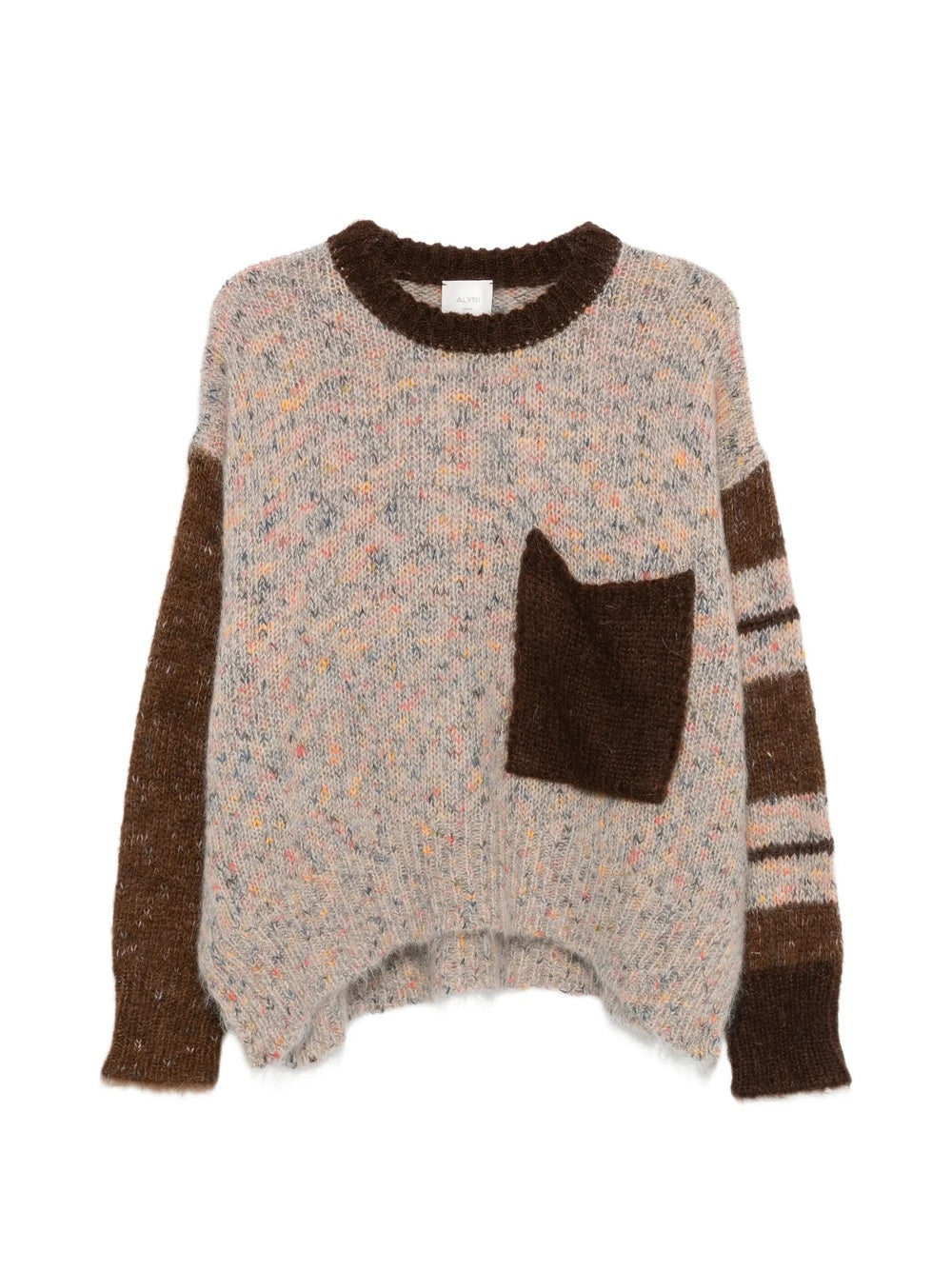 "Fantasy Wool Contrasti" sweater