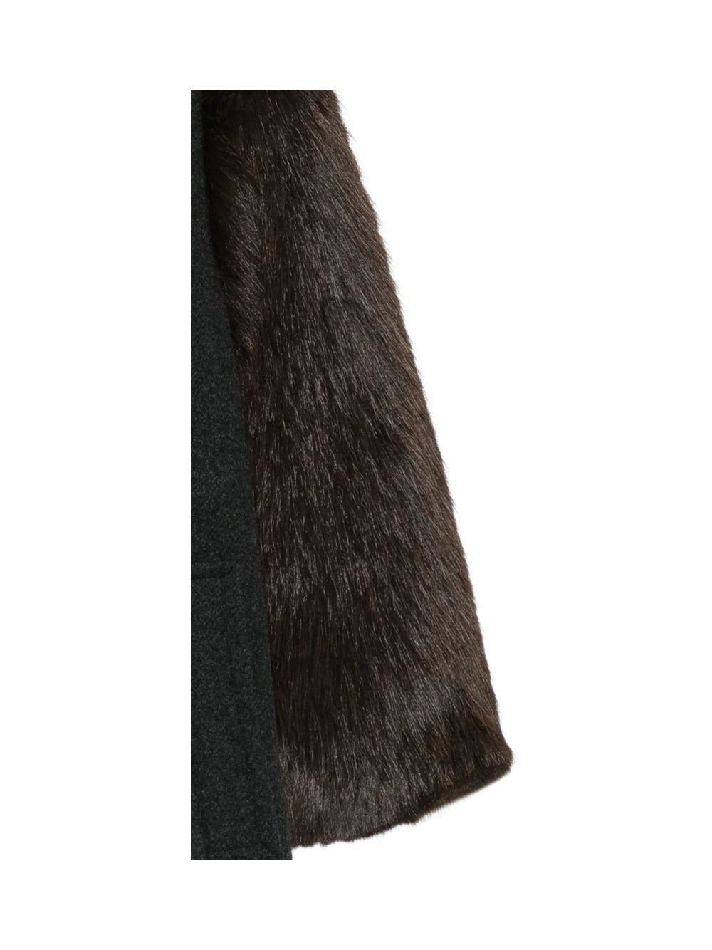 Cappotto "Soft Over Con Pelliccia"