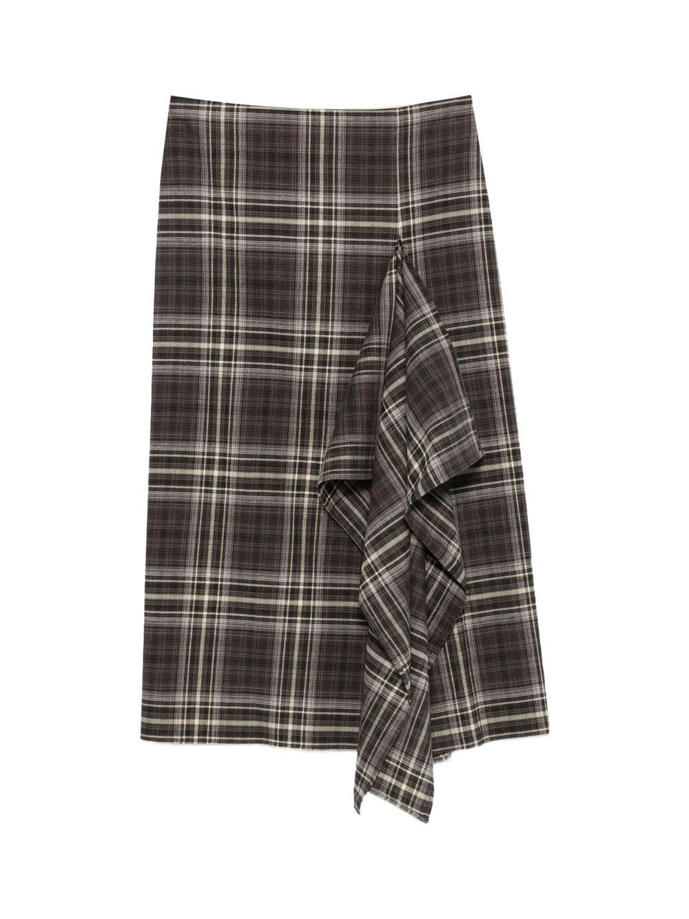 Gonna "Cotton Tartan Asimmetrica"