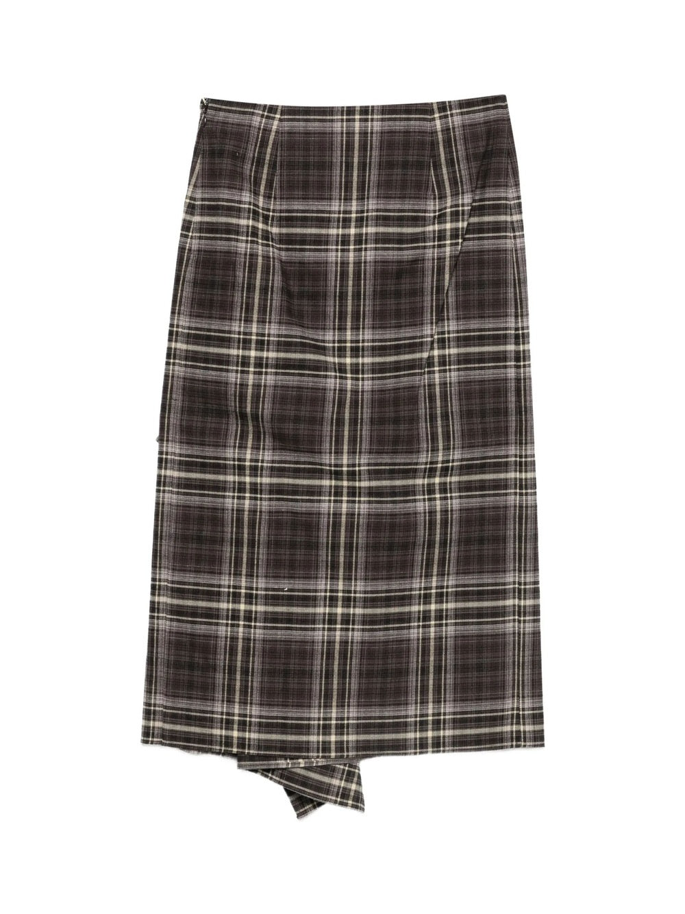 Gonna "Cotton Tartan Asimmetrica"