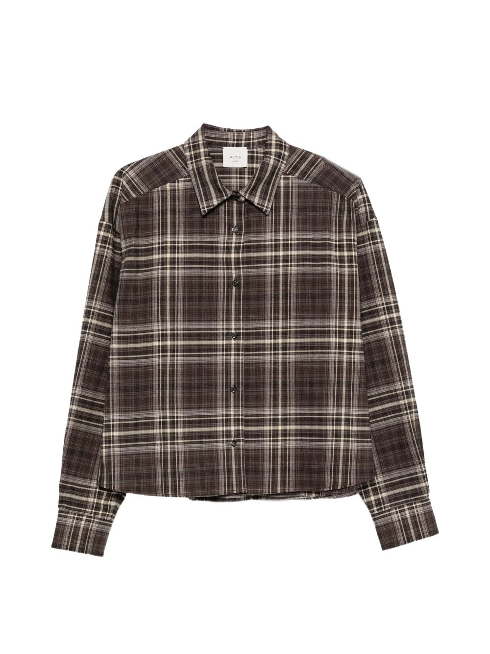 Oversized Cotton Tartan Shirt