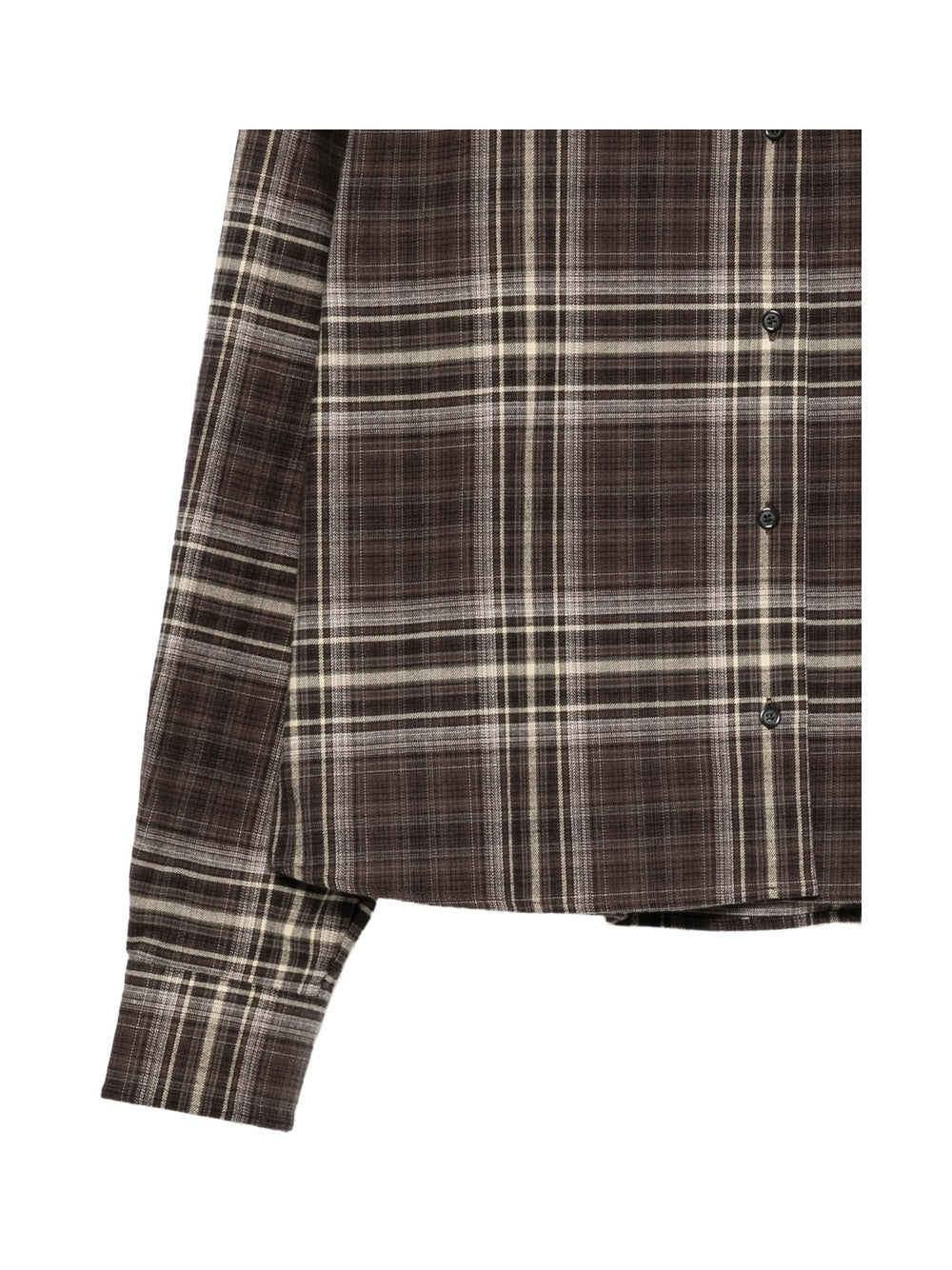 Oversized Cotton Tartan Shirt