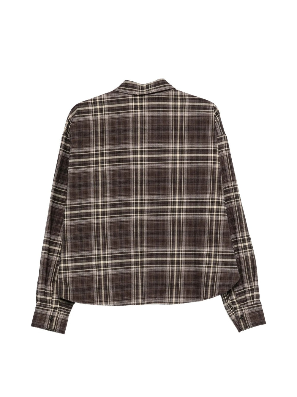 Oversized Cotton Tartan Shirt