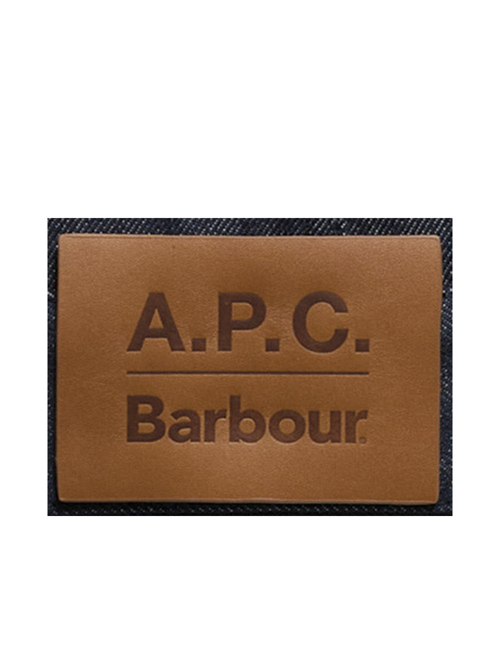Barbour X A.P.C. Giacca Trucker Denim