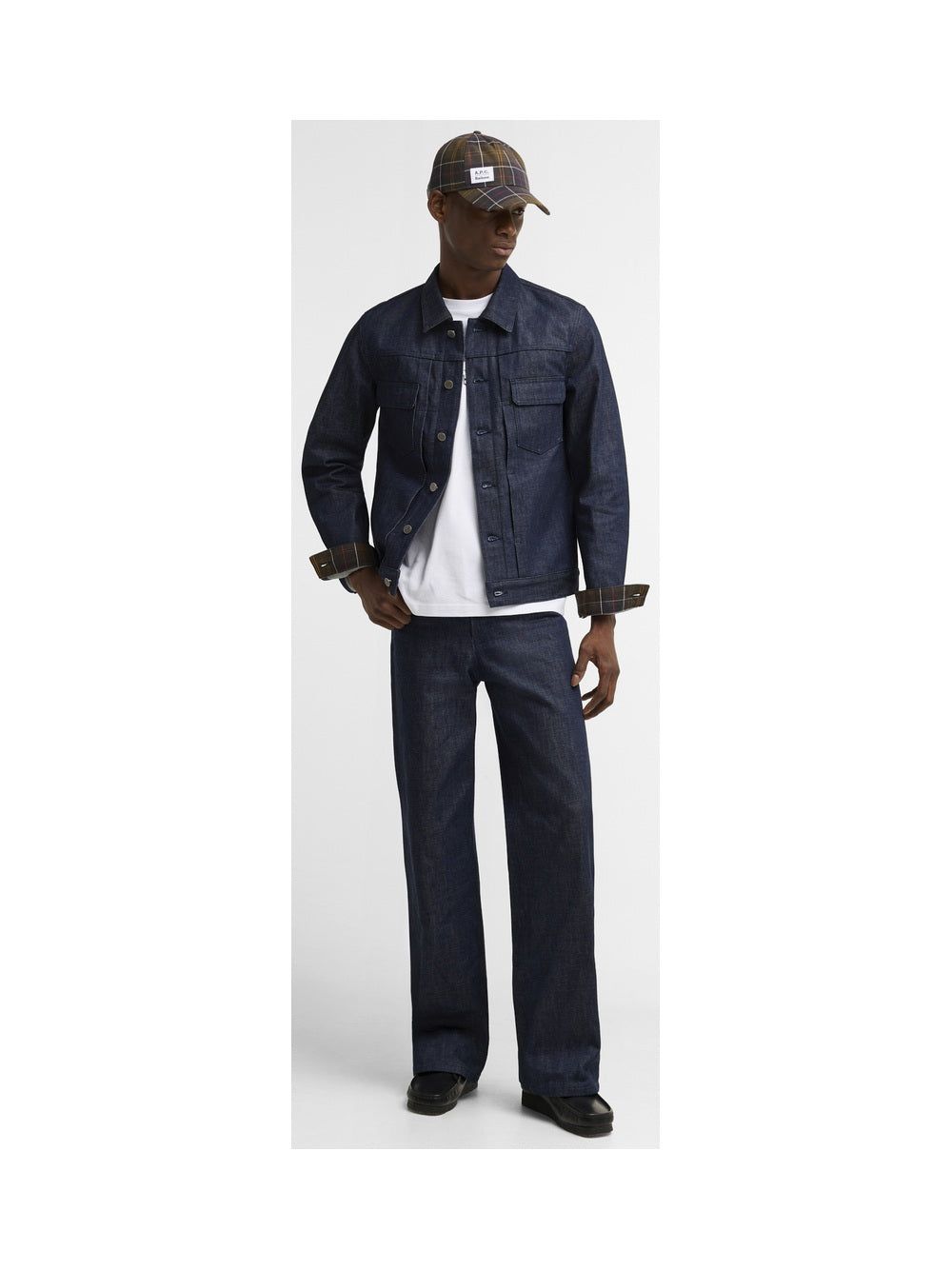 Barbour X A.P.C. Giacca Trucker Denim