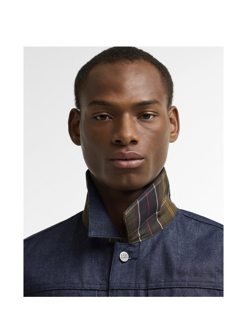 Barbour X A.P.C. Giacca Trucker Denim