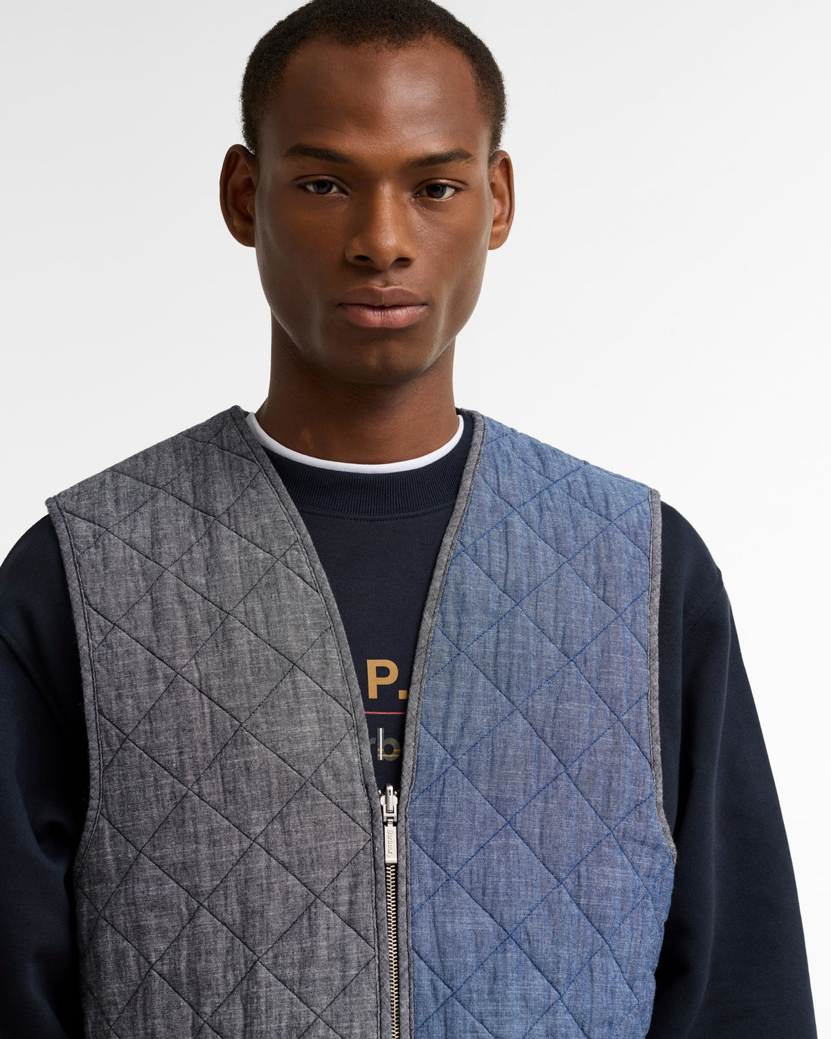 Barbour X A.P.C. Zip-In Quilted Gilet Liner