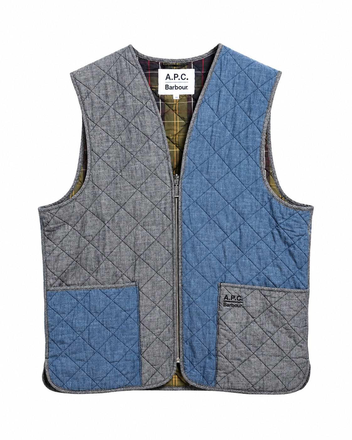Barbour X A.P.C. Zip-In Quilted Gilet Liner