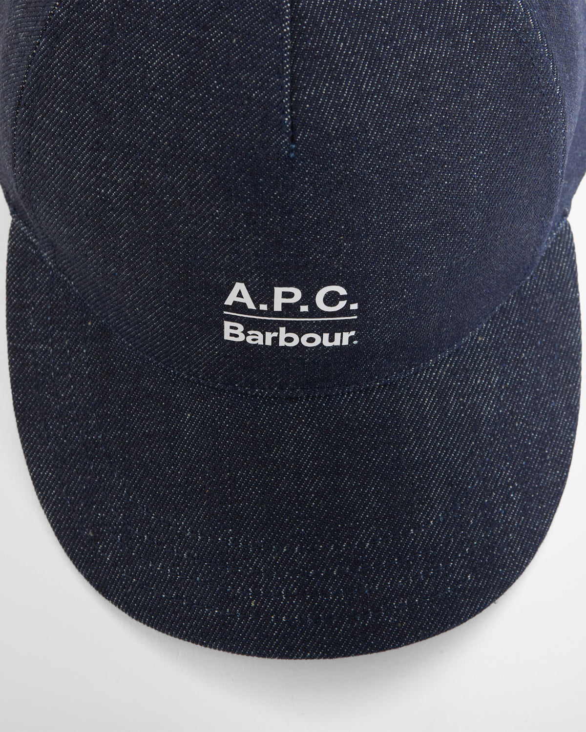 Barbour X A.P.C. Denim Cap